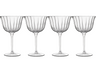 Set de verres à cocktail Luigi Bormioli - en verre - Bach - 26 cl - 4 pièces
