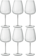 Set de verres a vin Luigi Bormioli - Vin rouge - Speakeasies - 70 cl - 6 pièces