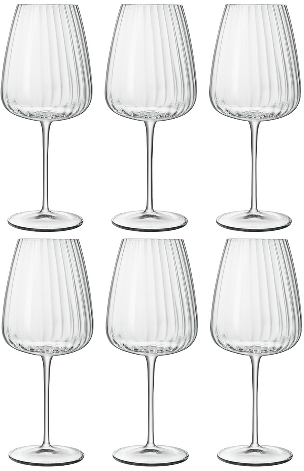 Set de verres a vin Luigi Bormioli - Vin rouge - Speakeasies - 70 cl - 6 pièces