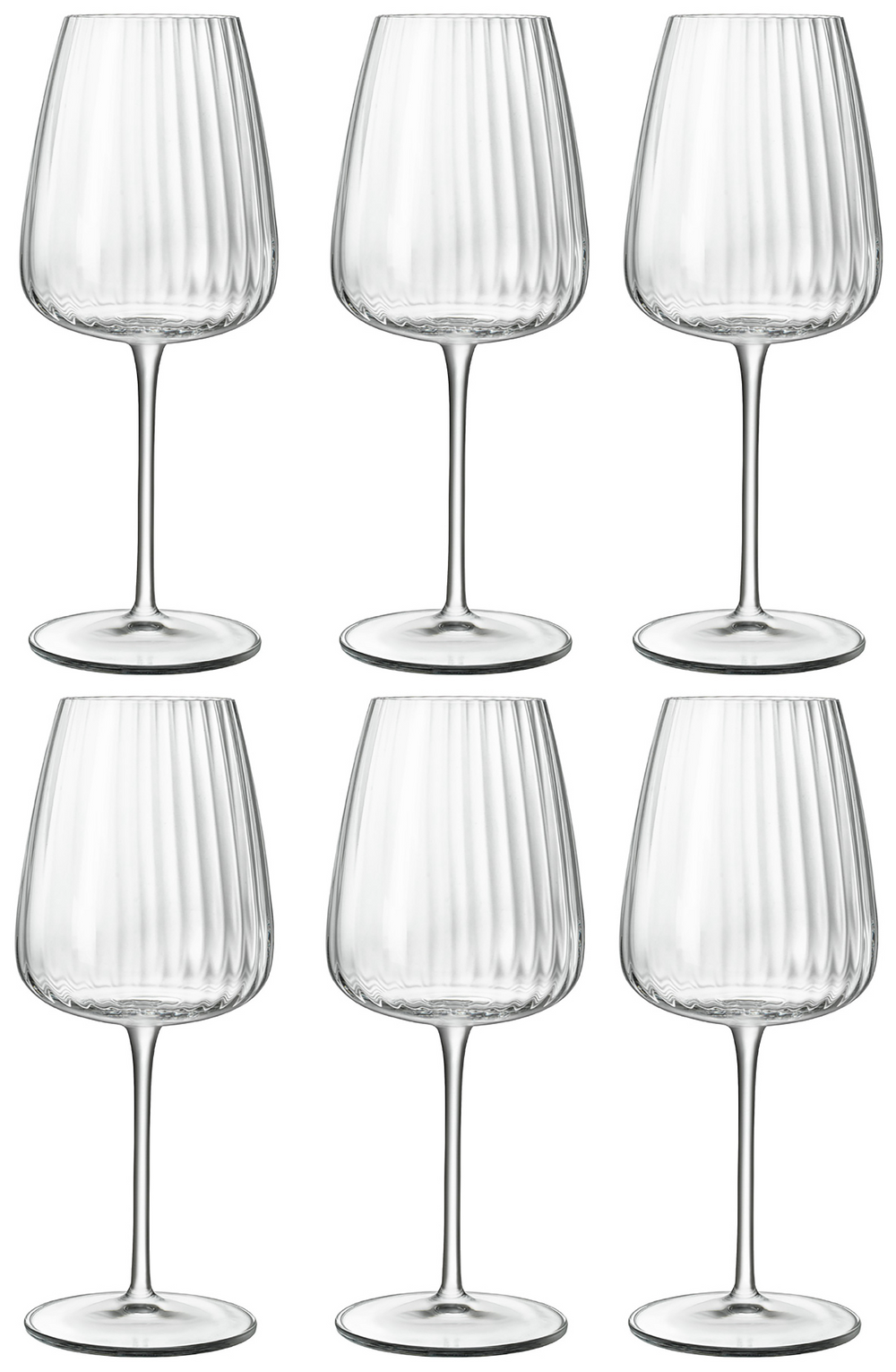 Set de verres a vin Bormioli - Verre a vin blanc - Speakeasies - 55cl - 6 pièces