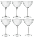 Set de verres a martini Luigi Bormioli - Speakeasies - 22 cl - 6 pièces