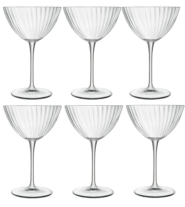 Set de verres a martini Luigi Bormioli - Speakeasies - 22 cl - 6 pièces