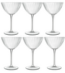 Set de verres a martini Luigi Bormioli - Speakeasies - 22 cl - 6 pièces