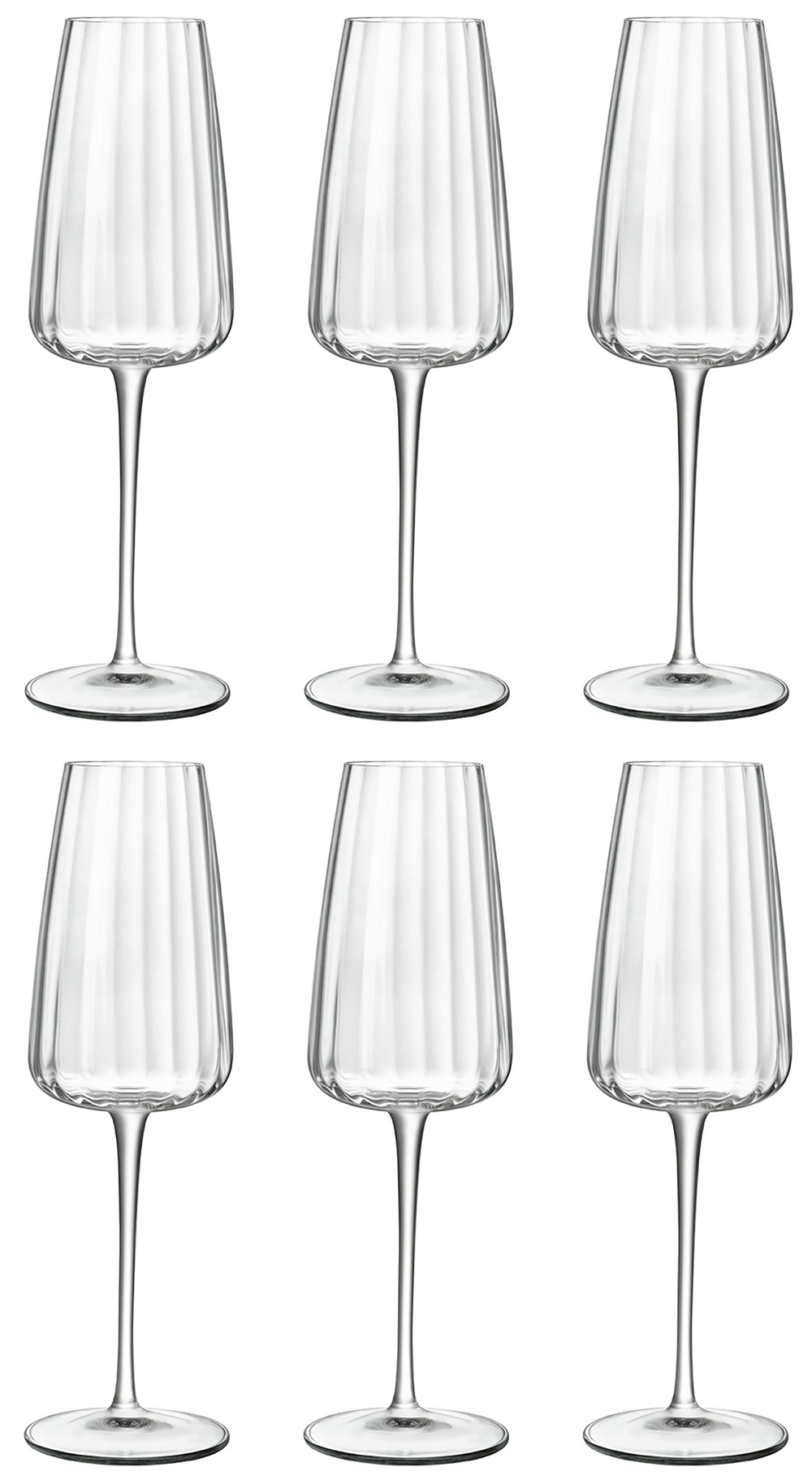 Set de verres à champagne LuigiBormioli - Flûtes - Speakeasies - 21cl - 6 pièces
