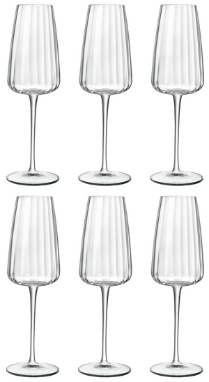 Set de verres à champagne LuigiBormioli - Flûtes - Speakeasies - 21cl - 6 pièces