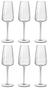 Set de verres à champagne LuigiBormioli - Flûtes - Speakeasies - 21cl - 6 pièces