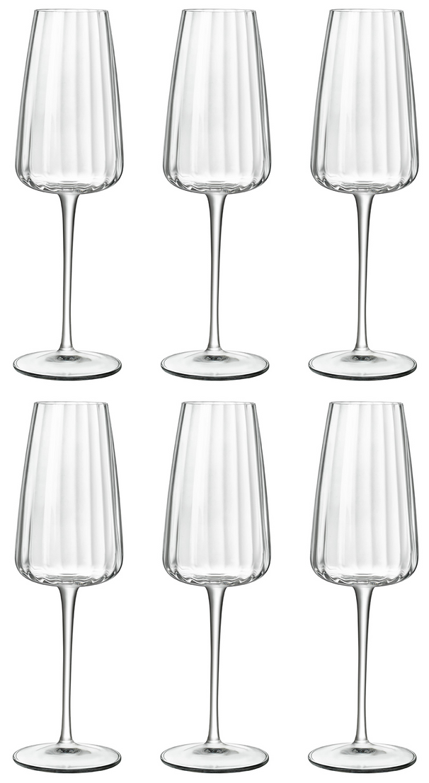 Set de verres à champagne LuigiBormioli - Flûtes - Speakeasies - 21cl - 6 pièces