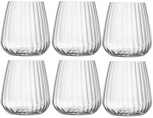 Set de verres a eau Luigi Bormioli - Gobelets - Speakeasies - 45 cl - 6 pièces