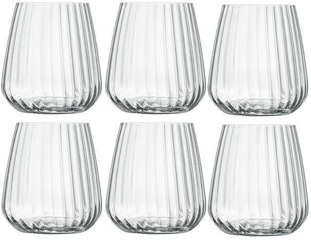 Set de verres a eau Luigi Bormioli - Gobelets - Speakeasies - 45 cl - 6 pièces