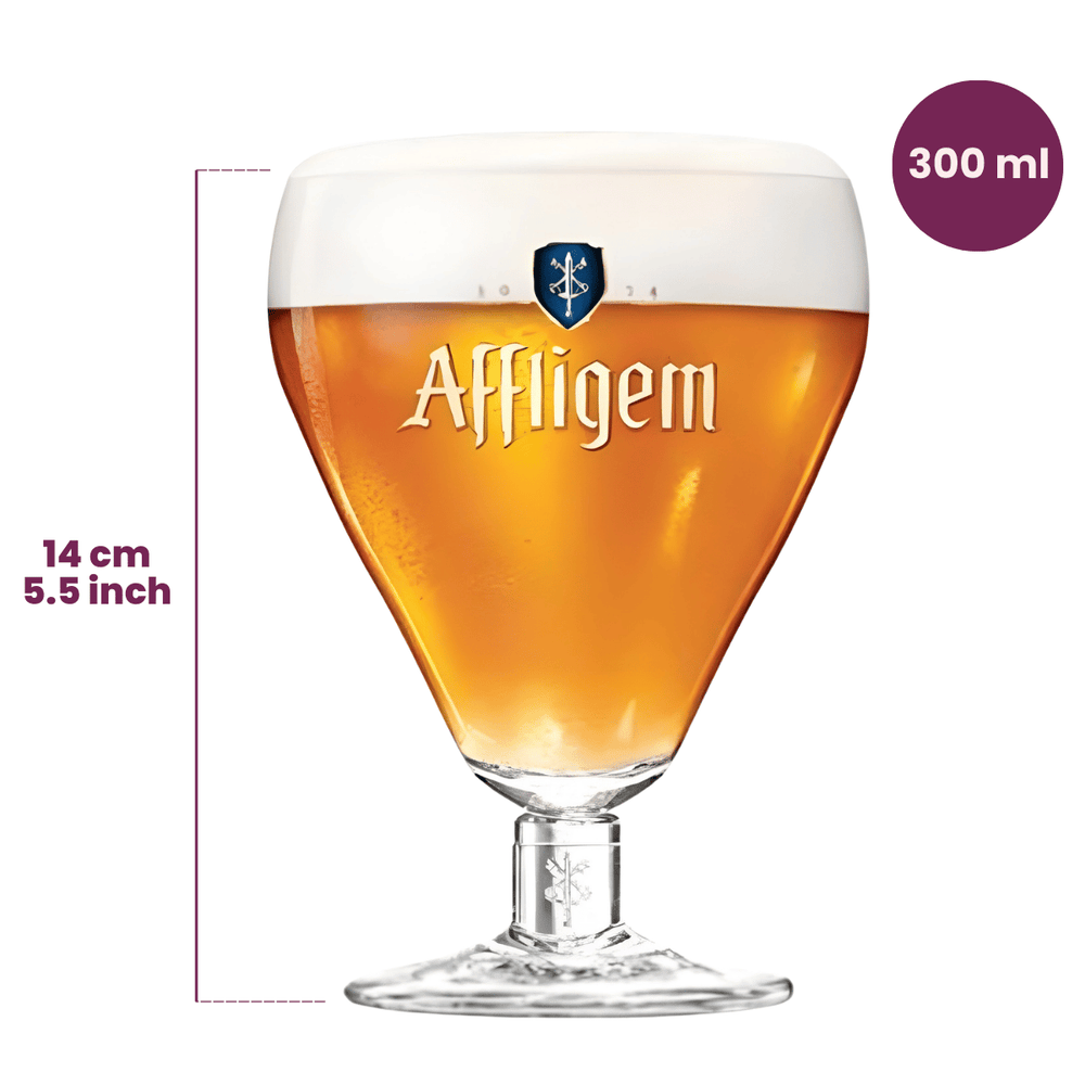 Ensemble de verres a bière Affligem - Verres a bière - 300 ml - 4 pièces