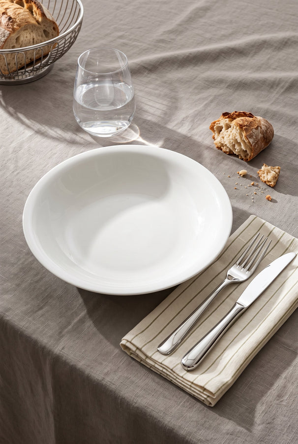 Assiettes creuses Alessi All-Time ø 22 cm - 4 pièces - Guido Venturini - AGV29/2