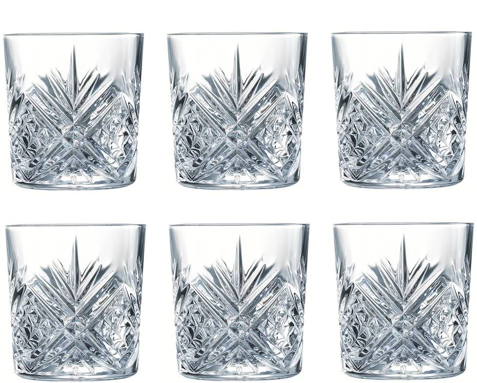Ensemble de verres à whisky Arcoroc - Whisky - Broadway - 300 ml - 6 pièces