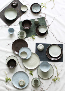 Set d'assiettes a diner Salt & Pepper - Coupe - Artisan - 28 cm - 4 pièces