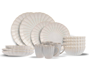 Set de vaisselle Cosy & Trendy - Service - Astera Pure - 4 personnes - 16 pièces