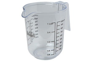 Verre doseur Birkmann - Bec verseur - Easy Baking - en plastique - 1 L