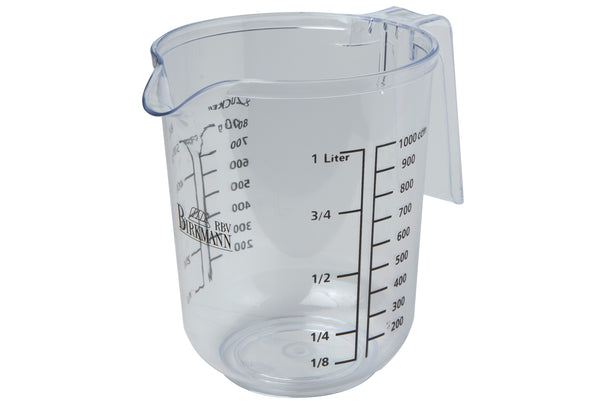 Verre doseur Birkmann - Bec verseur - Easy Baking - en plastique - 1 L