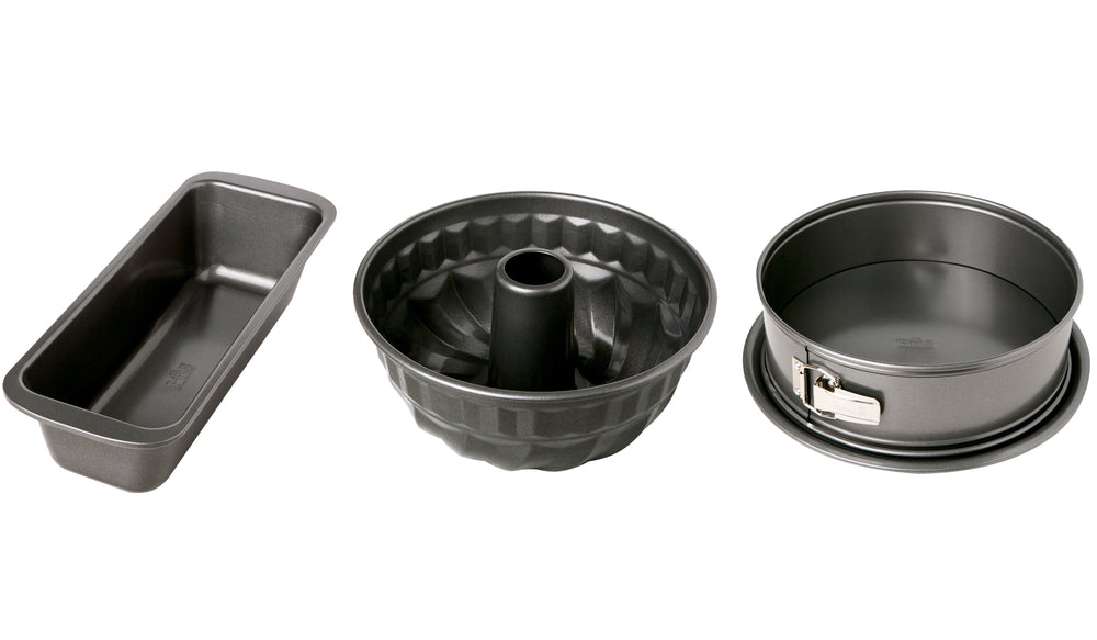 Set de moules Birkmann - Moules a gâteau - Easy Baking - 3 tailles - 3 pièces