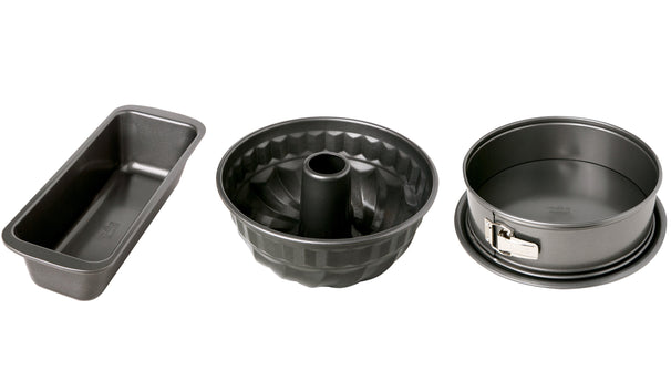 Set de moules Birkmann - Moules a gâteau - Easy Baking - 3 tailles - 3 pièces
