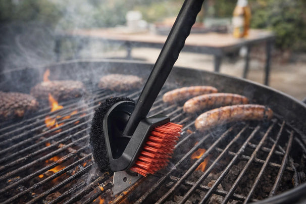 Brosse de nettoyage Cookinglife - Brosse pour barbecue - Fire & Flavour - 45 cm