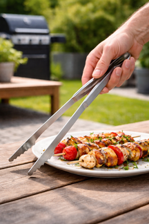 Pince a barbecue Cookinglife - Pince a griller - Fire & Flavour - 43 cm