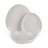 Ensemble de vaisselle BerlingerHaus mat crème ovale - 18 pièces / 6 personnes - 6 assiettes à dîner, 6 assiettes à petit-déjeuner et 6 assiettes creuses
