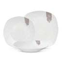 Ensemble de vaisselle BerlingerHaus Taupe - 18 pièces / 6 personnes - 6 assiettes à dîner, 6 assiettes à petit-déjeuner et 6 assiettes creuses
