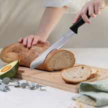 Bloc de couteaux BerlingerHaus Noir Or Rose 10 pièces - Couteau de chef, Couteau à pain, Couteau Santoku, Couteau d'office, Éplucheur & 4 Couteaux à steak
