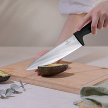 Bloc de couteaux BerlingerHaus Noir Or Rose 6 pièces - Couteau de chef, Couteau à pain, Couteau Santoku, Couteau d'office & Couteau éplucheur