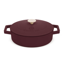 Sauteuse en fonte BerlingerHaus Bordeaux Mat ø 26 cm - adapté à toutes les sources de chaleur - revêtement antiadhésif émaillé