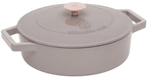 Sauteuse en fonte BerlingerHaus Taupe ø 26 cm - compatible avec toutes les sources de chaleur - revêtement antiadhésif émaillé
