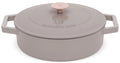 Sauteuse en fonte BerlingerHaus Taupe ø 26 cm - compatible avec toutes les sources de chaleur - revêtement antiadhésif émaillé