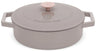 Sauteuse en fonte BerlingerHaus Taupe ø 26 cm - compatible avec toutes les sources de chaleur - revêtement antiadhésif émaillé