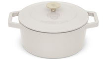 Cocotte BerlingerHaus Mat Crème - Fonte - ø 24 cm - compatible avec toutes les sources de chaleur - revêtement antiadhésif émaillé