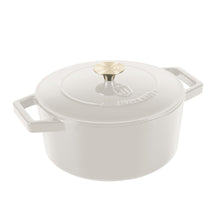 Cocotte BerlingerHaus Mat Crème - Fonte - ø 24 cm - compatible avec toutes les sources de chaleur - revêtement antiadhésif émaillé