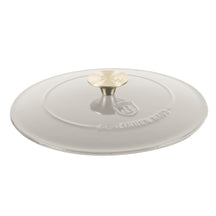 Cocotte BerlingerHaus Mat Crème - Fonte - ø 24 cm - compatible avec toutes les sources de chaleur - revêtement antiadhésif émaillé