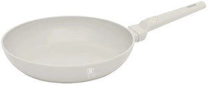 Poêle à Frire BerlingerHaus Mat Crème ø 28 cm - compatible avec toutes les sources de chaleur - revêtement antiadhésif standard