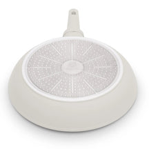 Ensemble de poêles BerlingerHaus Mat Crème 3-Pièces - Poêle ø 20 & 24 cm, Poêle-gril 28 cm - Compatible avec toutes les sources de chaleur