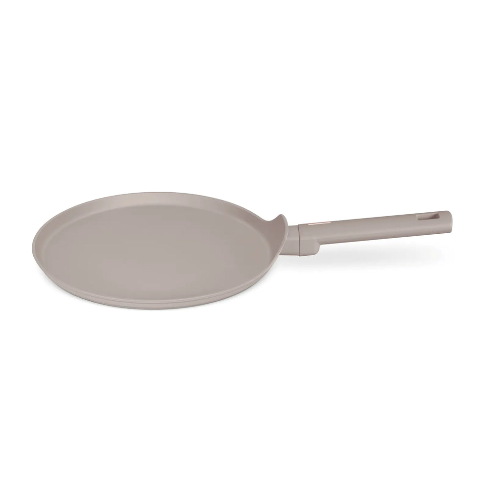 Poêle à crêpes BerlingerHaus Taupe ø 28 cm - compatible avec toutes les sources de chaleur - revêtement antiadhésif standard