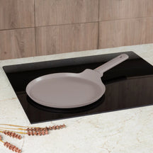 Poêle à crêpes BerlingerHaus Taupe ø 28 cm - compatible avec toutes les sources de chaleur - revêtement antiadhésif standard