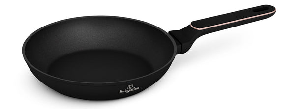 Poêle à Frire BerlingerHaus Noire Or Rose ø 24 cm - convient à toutes les sources de chaleur - revêtement antiadhésif standard