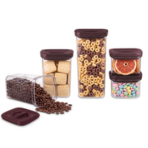 Set de Pot de conservation BerlingerHaus mat bordeaux 5 pièces