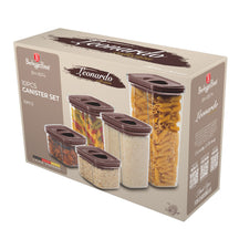 Set de Pot de conservation BerlingerHaus mat bordeaux 5 pièces