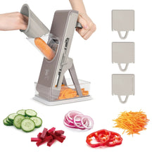 Mandoline BerlingerHaus Taupe - Coupe-légumes - avec bac de récupération