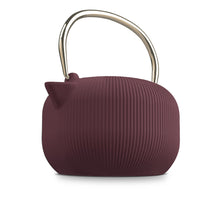 Théière en Fonte avec filtre en inox BerlingerHaus mat Bordeaux - 1 litre