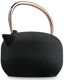 Théière BerlingerHaus avec filtre en inox - noir or rose - Fonte - 1 litre