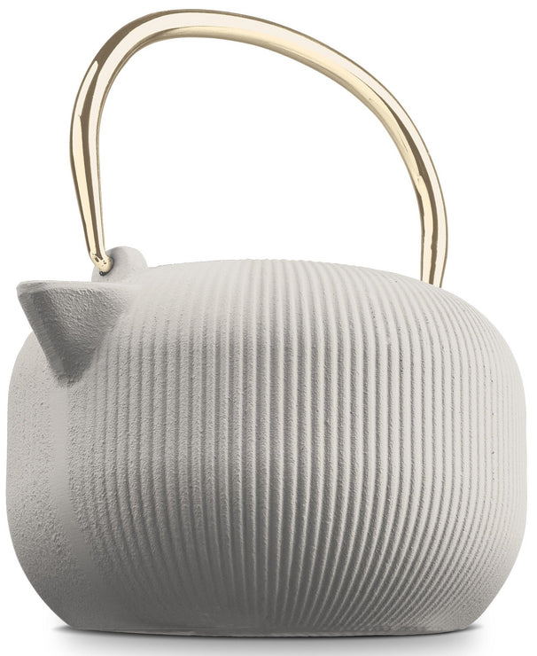Théière BerlingerHaus avec filtre en inox - Mat crème - Fonte - 1 litre