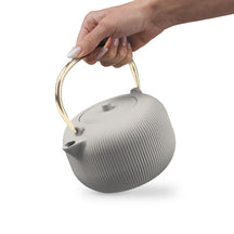 Théière BerlingerHaus avec filtre en inox - Mat crème - Fonte - 1 litre