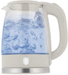Bouilloire Électrique BerlingerHaus en Verre Mat Crème - 1,7 L - 2200W