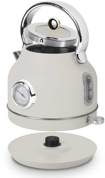 Bouilloire Électrique BerlingerHaus Mat Crème - avec Thermomètre - 1,7 L - 2200W