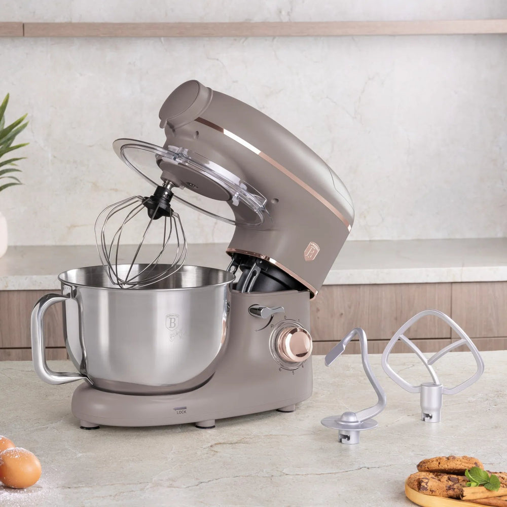 Robot de cuisine multifonction BerlingerHaus Taupe - 4-en-1 - 1500W